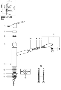 Bild von LAUFEN - KAPPE SIMINOX EDELSTAHL, Art.Nr. :WI560013441