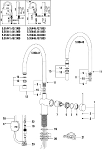 Bild von LAUFEN - HAUBE d37.66 F467, Art.Nr. :WI560025467