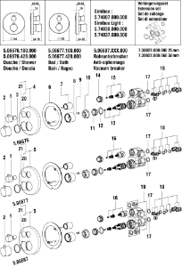 Bild von LAUFEN - ROSETTETWINTHERM LAUFEN SBOX 2G DUSCHE CHRO, Art.Nr. :WI569058100600