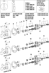 Bild von LAUFEN - ROSETTETWINTHERM LAUFEN SBOX 2G DUSCHE F423, Art.Nr. :WI569058423600