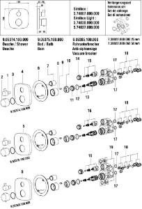 Bild von LAUFEN - ROSETTECITYTHERM LAUFEN THERMO 2G. BAD CHRO, Art.Nr. :WI569061100600