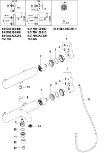 Bild von LAUFEN - HEBEL UMGEKERT PURE d40MM LAUFEN F428, Art.Nr. :WI570145428660