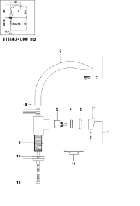 Bild von LAUFEN - HEBEL SURF 35MM KÜCHEN LAUFEN F441, Art.Nr. :WI570159441600