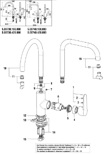 Bild von LAUFEN - HEBEL LAURIN UMGEKEHRT S35 LAUFEN F428, Art.Nr. :WI570186428660