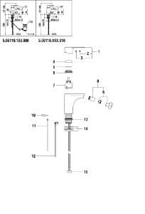 Bild von LAUFEN - HEBEL SWISSTAP d42 K35 LAUFEN CHRO, Art.Nr. :WI570195100600
