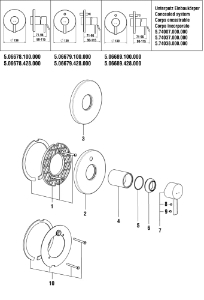 Bild von LAUFEN - HEBEL MEDA d48 LAUFEN CHRO, Art.Nr. :WI570224100600