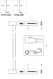 Bild von LAUFEN - GLEITER FÜR STANGE 504770-85-90 CHRO, Art.Nr. :WI573502100000