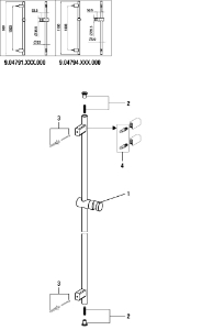 Bild von LAUFEN - GLEITER ZU TWINGLISS STANGE LAUFEN F462, Art.Nr. :WI573515462000