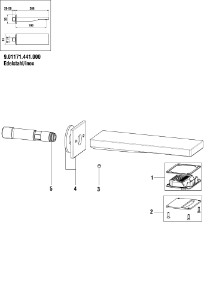 Bild von LAUFEN - ROSETTE WANNENEINLAUF QUADRIGA INOX, Art.Nr. :WI577168441000