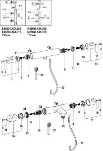 Bild von LAUFEN - TEMPERATURGRIFF THERM CHRO, Art.Nr. :WI577185100000