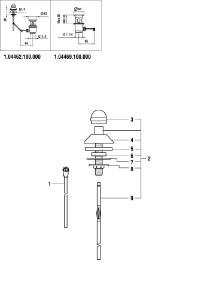 Bild von LAUFEN - ROSETTE ZU ABLAUFVENTIL 1.04462 CHRO, Art.Nr. :WI841054902