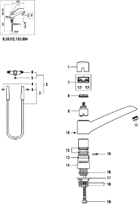 Bild von LAUFEN - UMRÜSTSET ZU ARWA-CLINIC M GRIFF GRAU, Art.Nr. :WI963685005000