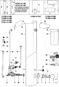 Bild von LAUFEN - DECKEL BIS DECKE 40CM NEU TOUCHBOAR F441, Art.Nr. :WI560074441
