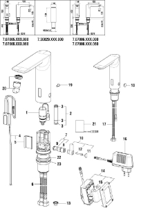 Bild von LAUFEN - BATTERIEBOX CRP2 IR PLATFORM ET, Art.Nr. :WI778547000000