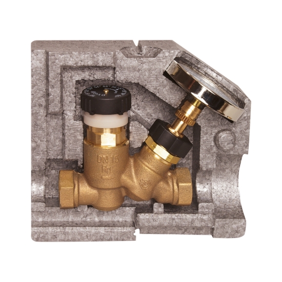 Bild von Flamco - comap - NexusValve TW DN20 F,30-50°C,insul+Therm, Art.Nr. : M1206350