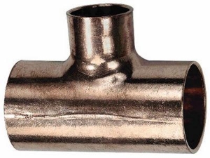 Bild von +GF+ Serie 7000 Lötfittings T reduziert Kupfer, Passend zu 89 - 54 - 89, Art.Nr. :767130124