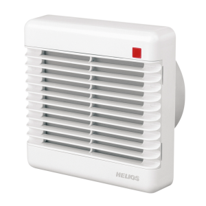 Bild von Helios - HVR 150/2 E Wandventilator DN150mm, 230V/50Hz, weiss, mit elektrischer Verschlussklappe, Art.Nr. : HVR 150/2 E