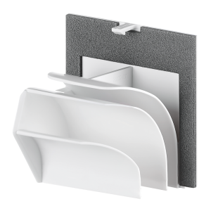 Bild von Helios - ELS-ARS Umbauset für Ausblas rückseitig, bestehend aus Leitblech und Nieten, Art.Nr. : ELS-ARS