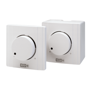 Bild von Helios - PA 24 Drehzahl-Potentiometer Aufputz, 24V Kunststoffgehäuse, LED-Anzeige, IP40, Art.Nr. : PA 24