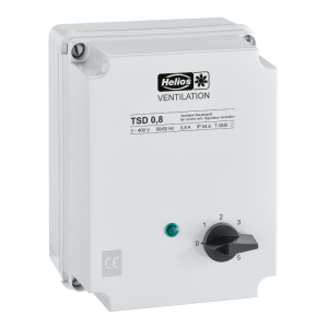 Bild von Helios - TSD 3.0 Trafo-Drehzahlregler 5-stufig, 400V/50Hz max. Belastung 3,0A, Art.Nr. : TSD 3.0
