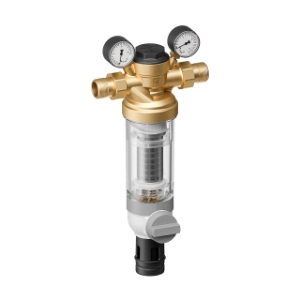 Bild von Honeywell Resideo Hauswasser-Feinfilter F76S, 100 µm, bleifrei, Gewindetülle 1", Art.Nr. :F76S-1LFAA