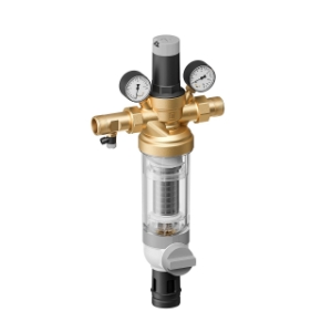 Bild von Honeywell Resideo Hauswasser-Station HS10S, 100 µm, bleifrei, Gewindetülle 3/4", ohne Kugelhahn, Art.Nr. :HS10S-3/4LFZS