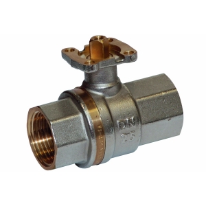 Bild von Belimo Auf/Zu-Kugelhahn, 2-Weg, DN 50, Innengewinde, Rp 2", PN 25, ps, Kvs 243 m³/h, Mediumstemperatur -15...90°C [5...194°F], Art.Nr. :K250B