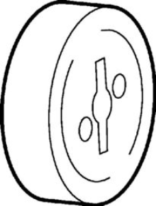 Bild von Geberit PE Verschlusskappe für Reinigungsstücke für d125-160, Art.Nr. :367.809.16.1