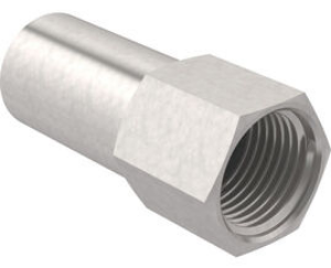 Bild von Geberit Mapress Therm Übergang mit Innengewinde und Einschubende: d=18mm, Rp=1/2", Art.Nr. :40933