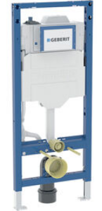Bild von Geberit Duofix Element für Wand-WC, 120 cm, mit Sigma Unterputzspülkasten 12 cm, 1 Wasseranschlüsse, Art.Nr. :111.075.00.2