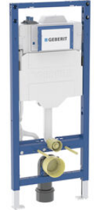 Bild von Geberit Duofix Element für Wand-WC, 120 cm, mit Sigma Unterputzspülkasten 12 cm, 2 Wasseranschlüsse, Art.Nr. :111.076.00.2