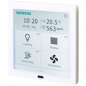 Bild von Siemens - KNX Touch Control TC4, 4" Touch Panel, weiß, Art.Nr. :5WG1204-2SB12