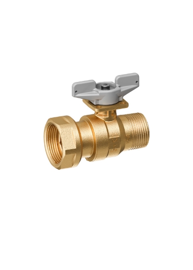 Bild von Honeywell Resideo - Absperrkugelhahn, Messing bleifrei, ISO-Flansch F03, 1 1/4", Art.Nr.: 0902007