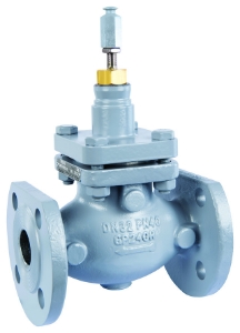 Picture of Honeywell Resideo - Zweiwegeventil DF-D, Stahlguss, PN40, Flansch DN50, kvs 40, Sicherheitsventil, Art.Nr.: DF50D40-SV