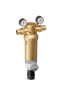 Bild von Honeywell Resideo - Hauswasser-Feinfilter F76S, 50 µm, bleifrei, Messing-Filtertasse, Gewindetülle 2", Art.Nr.: F76S-2LFACM