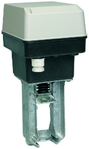 Picture of Honeywell Resideo - Stellantrieb, 6,5 mm Hub, 400 N, 24 V AC, 3-Punkt, 60 s, mit Notstellfunktion (Ventilstange fährt aus bei Federrücklauf), Art.Nr.: ML6435B1008