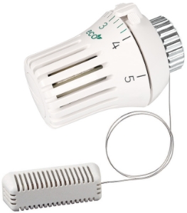 Picture of Honeywell Resideo - Thermostatregler Thera-30, weiß, 6-28 Grad C, M30x1,5 mm, mit Fernfühler, Art.Nr.: T600020