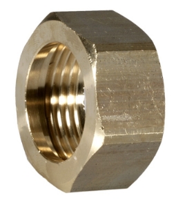 Bild von Honeywell Resideo - Überwurfmutter für Ventile DN 32, Messing, Art.Nr.: VA5000A032