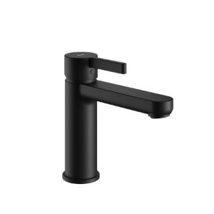 Bild von KWC - FIT Waschtisch fest A140, matt black, mit Push Open flex-PEX 3/8, Mitte Kaltstell. Energie-Etikette A, Art.Nr. : 12.548.632.176FL