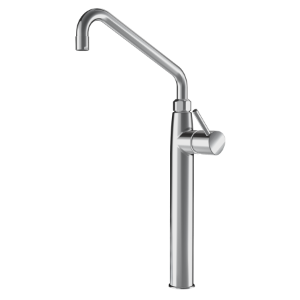 Bild von KWC - GASTRO Schwenkauslauf A300 chromeline, Säule 300mm, mit Vormontagesockel, 15mm CU-Rohr, Art.Nr. : 24.501.074.000