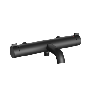 Bild von KWC - Bad Therm A195 style matt black, o. Brg. und Halter mit SmartControl, AD153 ohne Raccord, Art.Nr. : 26.009.503.176OG