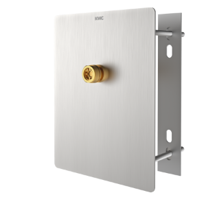 Bild von KWC - ACXX2023, Montageplatte mit Anschlussstutzen für Duschkopf zur Hinterwandmontage, Einstellbarer Neigungswinkel:nein, Art:Duschkopf, Art des Duschkopfes:Düsenbrausekopf, Art.Nr. : 2030068175