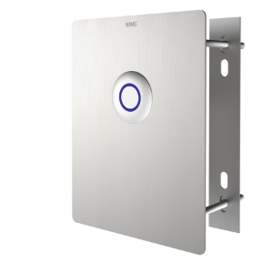 Bild von KWC F5E - A3000 open - F5EF4003, Elektronische WC-Steuerung für Spülkasten zur Hinterwandmontage, Voreinstellung Hygienespülung:24 Stunden nach der letzten Betätigung, Funktionsprinzip:elektronisch selbstschließend, Nennweite:DN 20, Material Gehäuse:Edelstahl, Art.Nr. : 2030068176