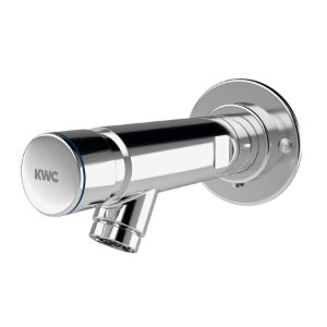 Bild von KWC F3S - F3SV1011, Selbstschluss-Wandventil für Wandmontage, Gesamttiefe:180 mm, Gesamthöhe:90 mm, mit Rückflussverhinderer:nein, A3000 open-kompatibel:nein, Art.Nr. : 2030072636