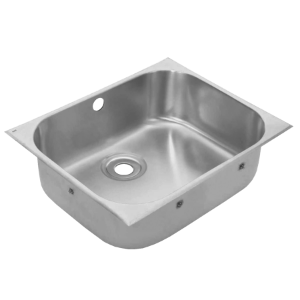 Bild von KWC SIRIUS - C20150W, Einlegebecken, Becken: Höhe:300 mm, Becken: Tiefe:400 mm, Material:Edelstahl, Becken: Breite:500 mm, Art.Nr. : 3600005241