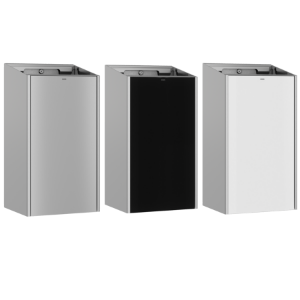 Bild von KWC EXOS. - EXO605X, Abfallbehälter für Aufputzmontage, Materialstärke:1.2 mm, Gesamttiefe:250 mm, Sackhalterung:ja, Füllvolumen:30 Liter, Art.Nr. : 3600008760