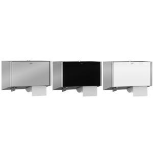 Bild von KWC EXOS. - EXO676X, WC-Doppelrollenhalter für Aufputzmontage, Maximale Tiefe/Durchmesser Verbrauchsmaterial:120 mm, Maximale Breite Verbrauchsmaterial:100 mm, Füllmenge:2, Füllmenge Me:Rollen, Art.Nr. : 3600008900