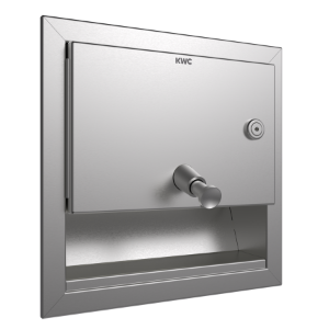 Bild von KWC RODAN - RODX619EN, Seifenspender für Unterputzmontage, Materialstärke:0.8 mm, Gesamttiefe:132 mm, Füllmenge:1, Füllmenge Me:Liter, Art.Nr. : 3600009362