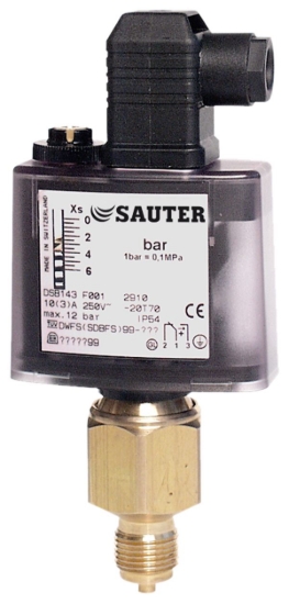 Bild von Sauter - Druckwächter0-25bar, Ms, Art.Nr. : DSB158F931