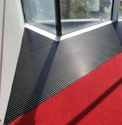 Picture of Allco Allenspach - Begehbare Gitter aus Aluminium, Standard: naturfarbig eloxiert (E6/EV1), Gitterbreite: 72mm, Höhe: 20mm, Länge: 1000mm, Art.Nr. : AW6060-T66-072B